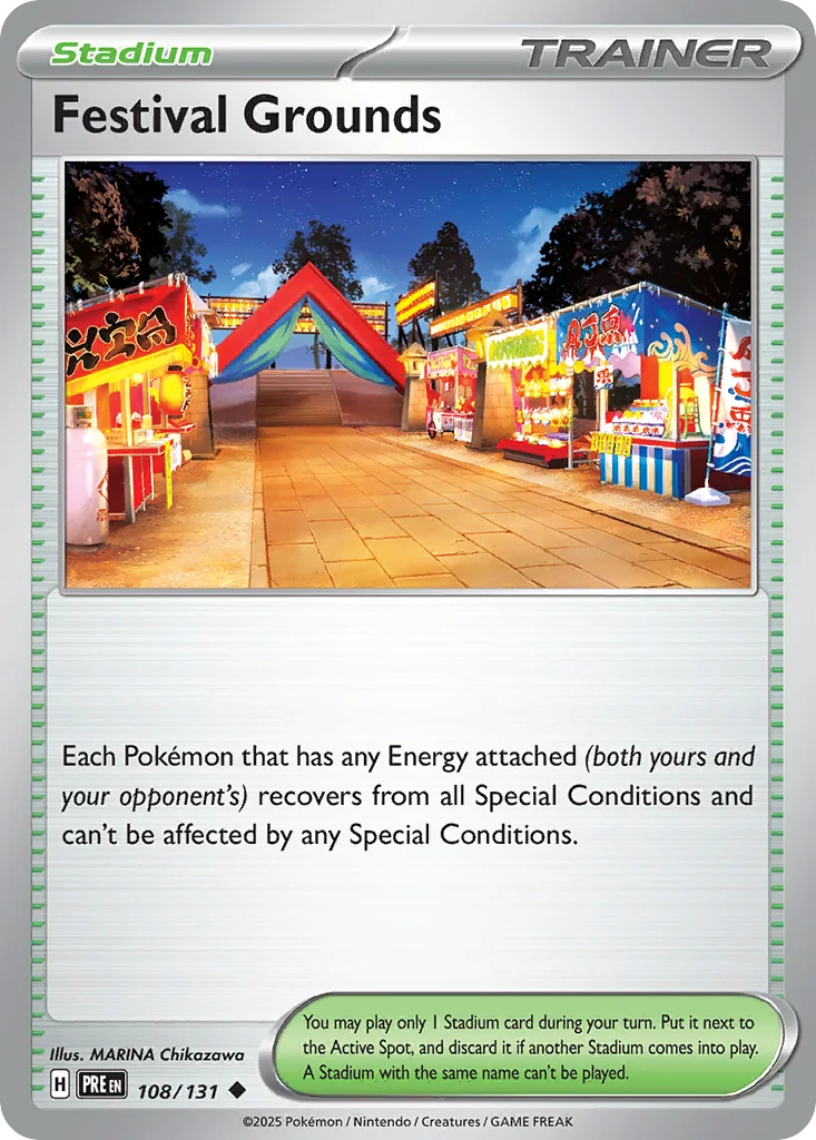 Festival Grounds 108/131 SV: Prismatic Evolutions (Normal)