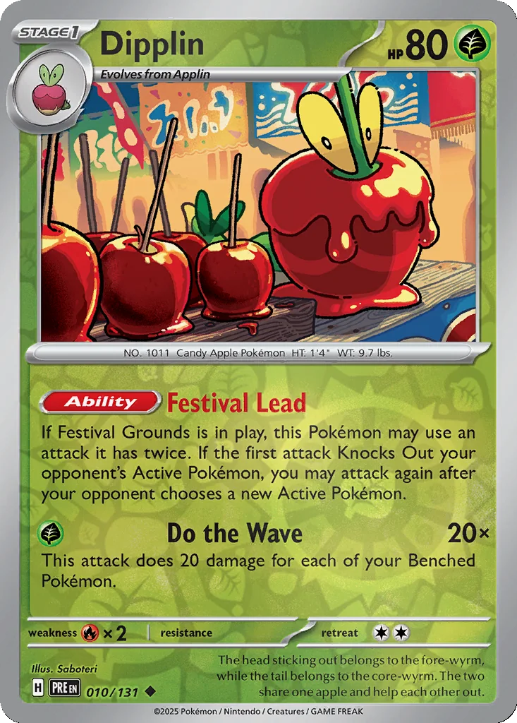 Dipplin 010/131 SV: Prismatic Evolutions (Reverse holo)