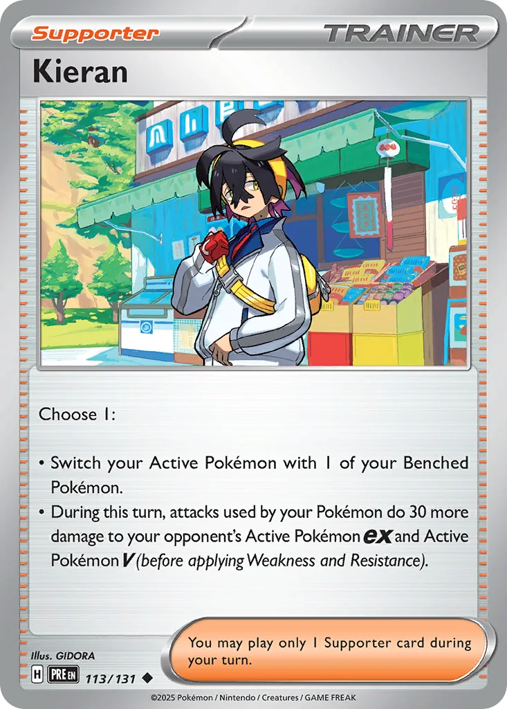 Kieran 113/131 SV: Prismatic Evolutions (Normal)
