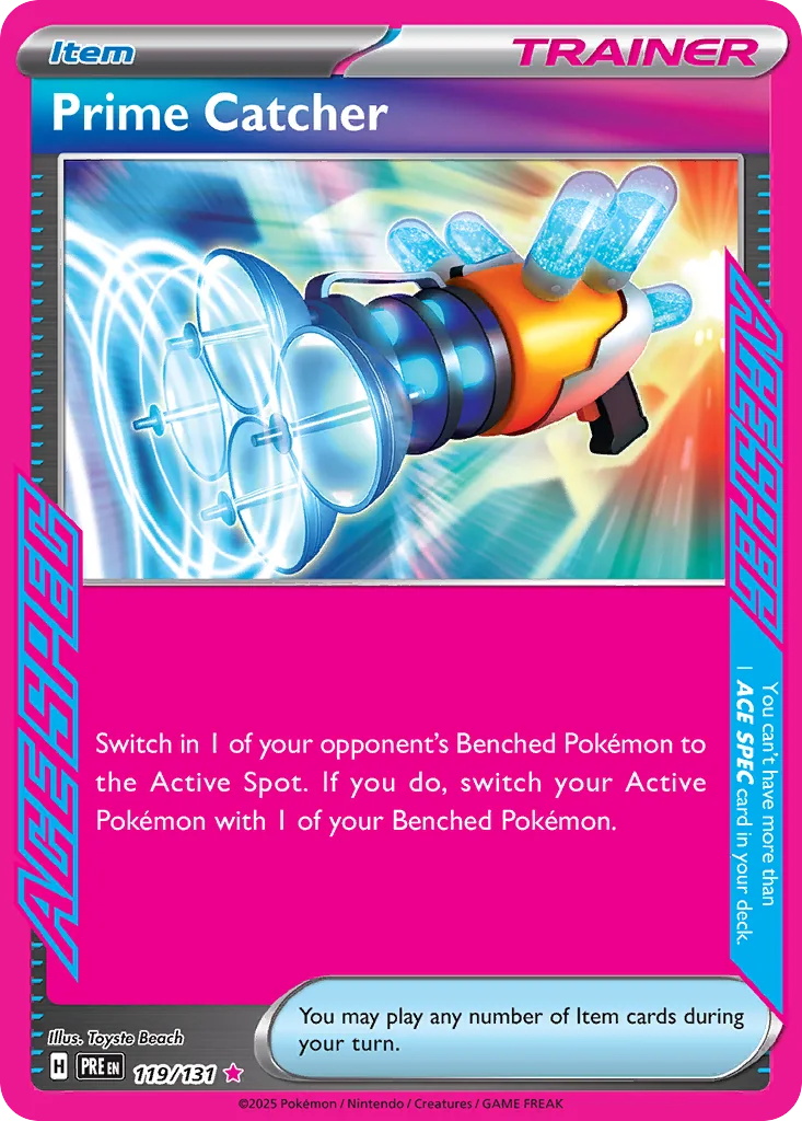 Prime Catcher 119/131 SV: Prismatic Evolutions (Holo)