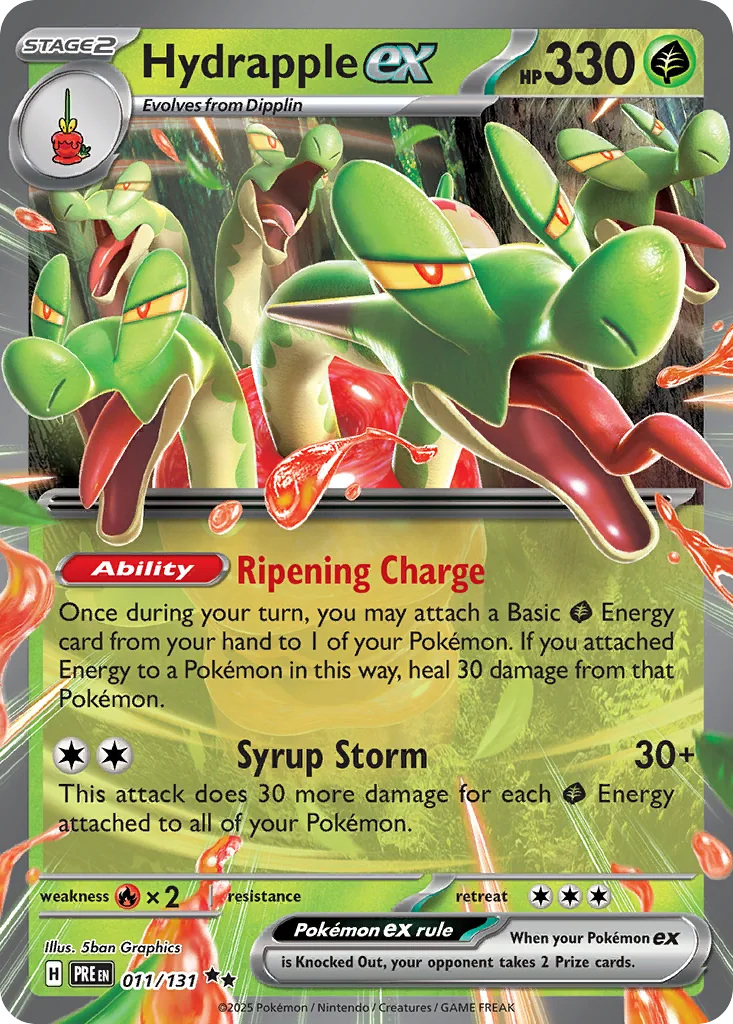 Hydrapple ex 011/131 SV: Prismatic Evolutions (Holo)