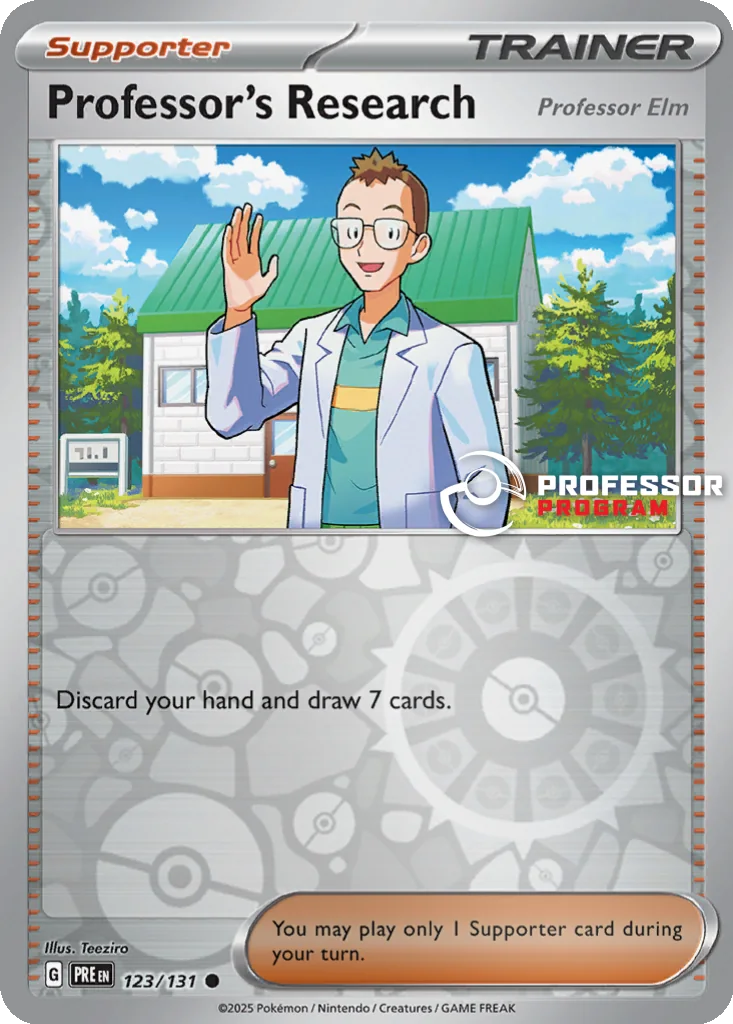 Professor's Research (Professor Elm) 123/131 Prismatic Evolutions (Professor Program)