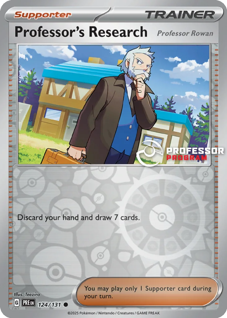 Professor's Research (Professor Rowan) 124/131 Prismatic Evolutions (Professor Program)