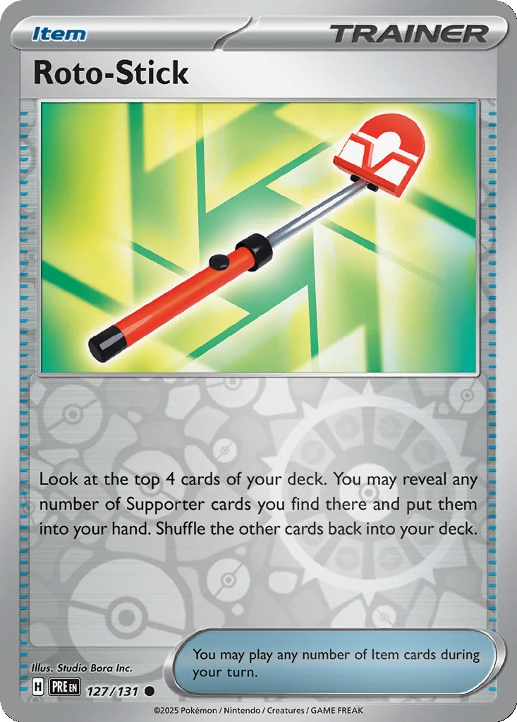 Roto-Stick 127/131 SV: Prismatic Evolutions (Reverse holo)