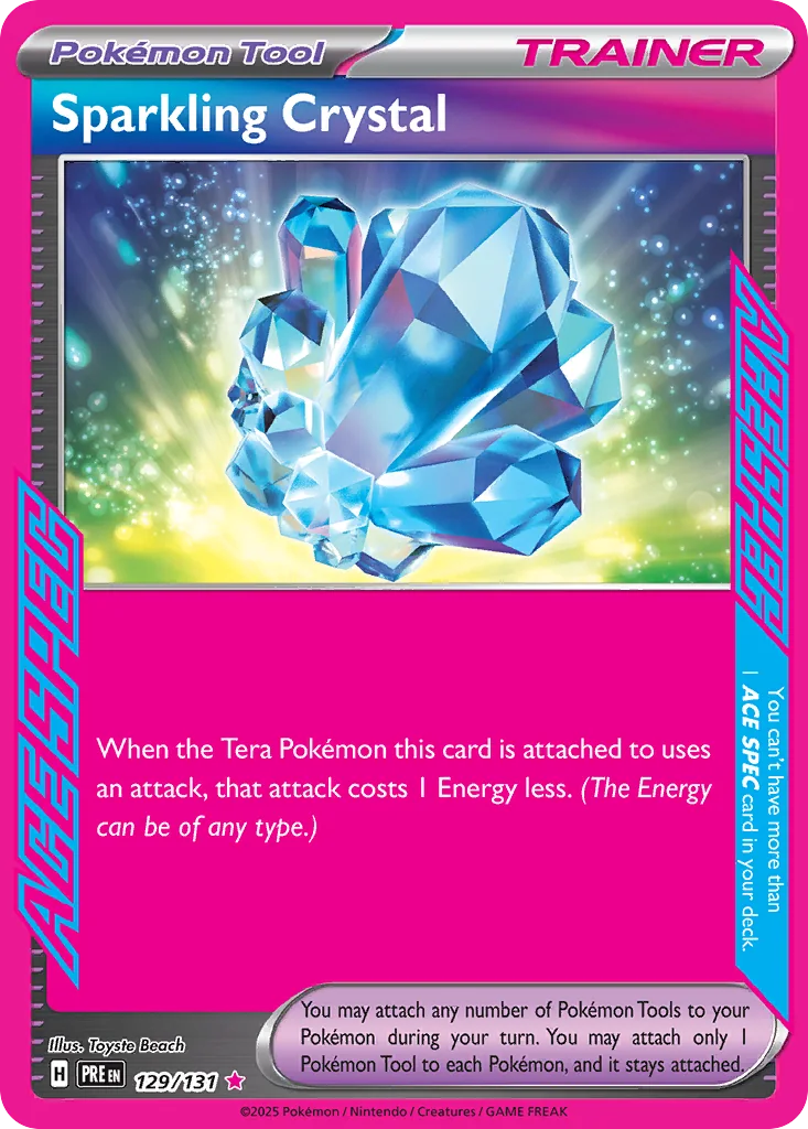 Sparkling Crystal 129/131 Prismatic Evolutions (Holo)