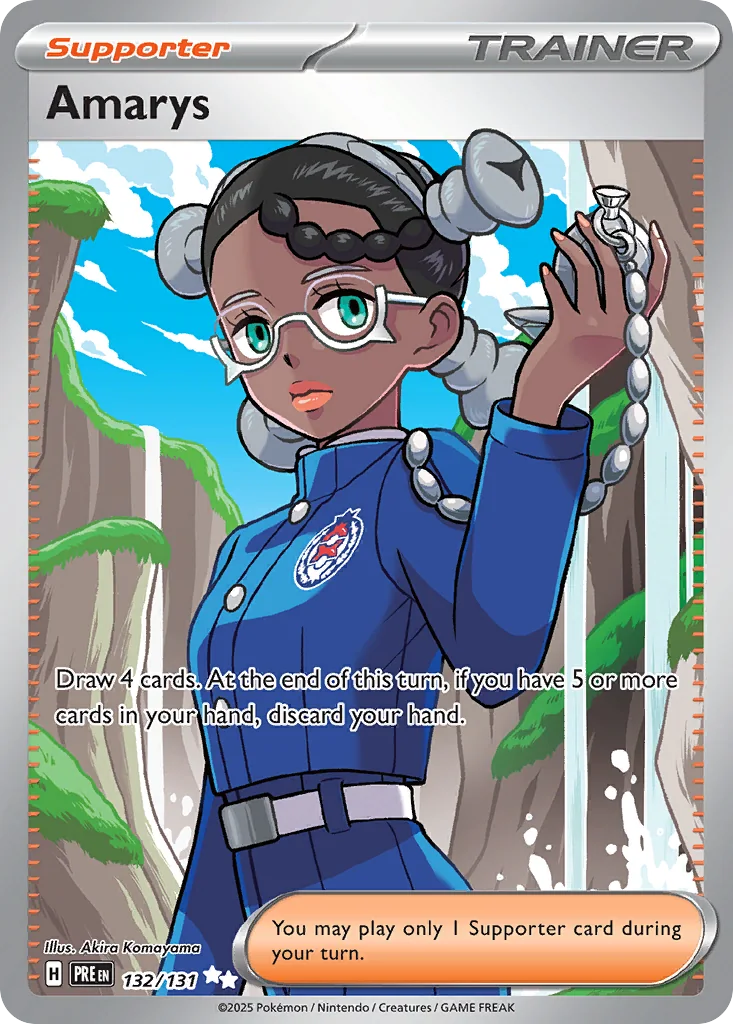 Amarys 132/131 SV: Prismatic Evolutions (Holo)