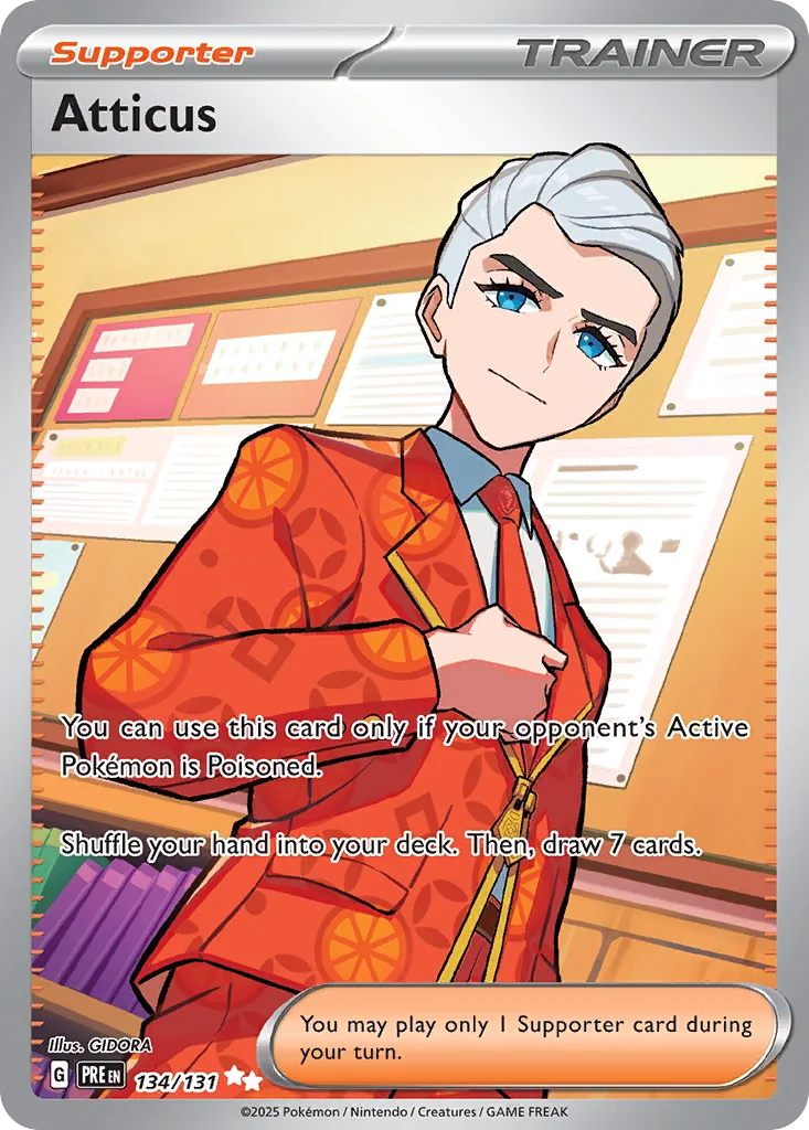 Atticus 134/131 Prismatic Evolutions (Holo)