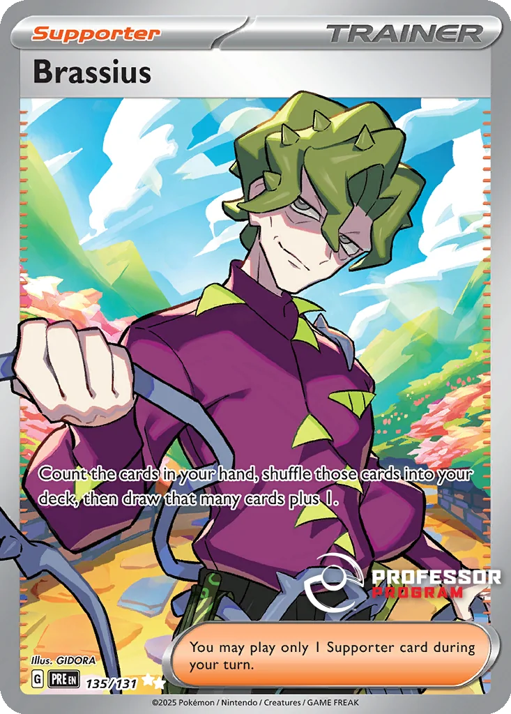 Brassius 135/131 Prismatic Evolutions (Professor Program)