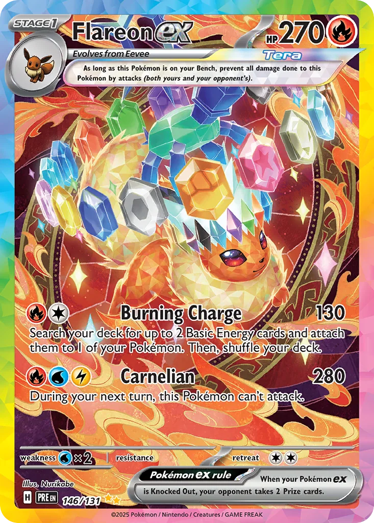 Flareon ex 146/131 Prismatic Evolutions (Holo)