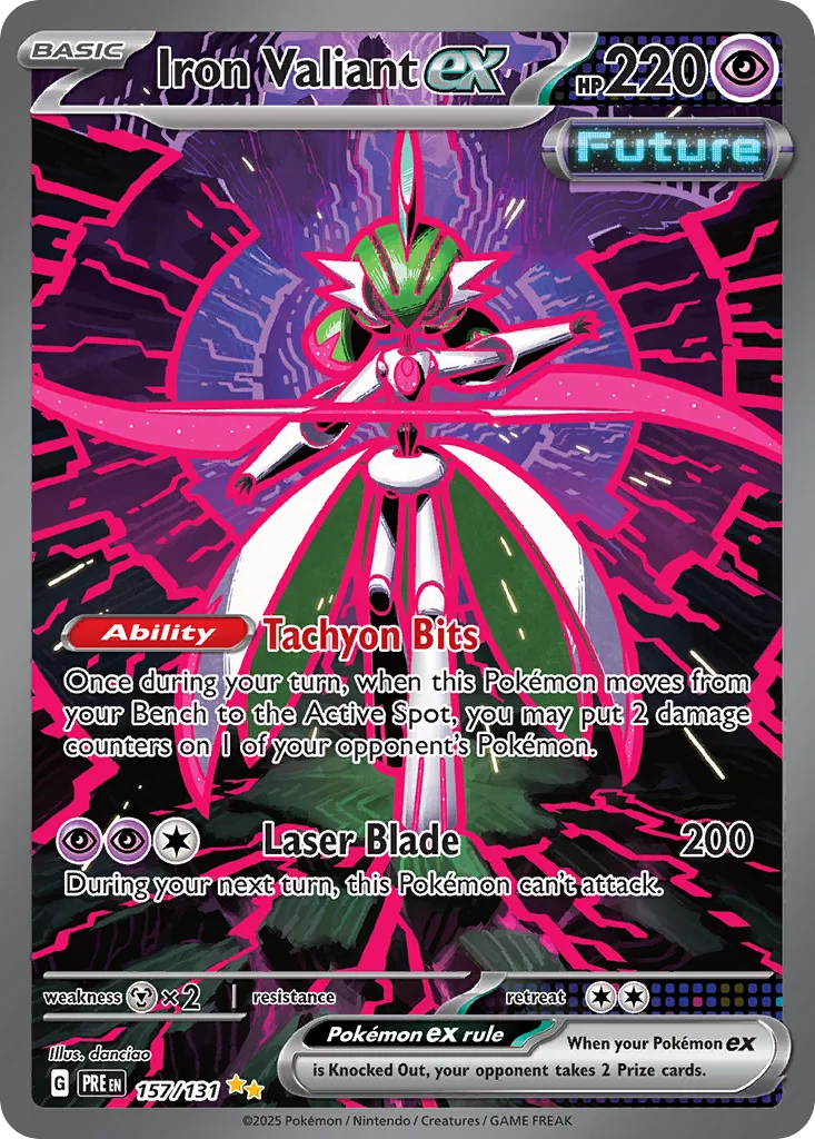Iron Valiant ex 157/131 Prismatic Evolutions (Holo)