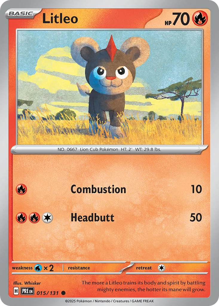 Litleo 015/131 SV: Prismatic Evolutions (Normal)
