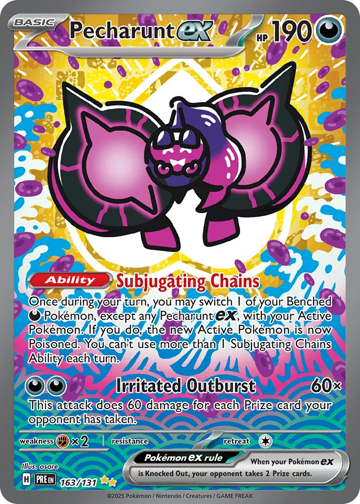 Pecharunt ex 163/131 Prismatic Evolutions (Holo)