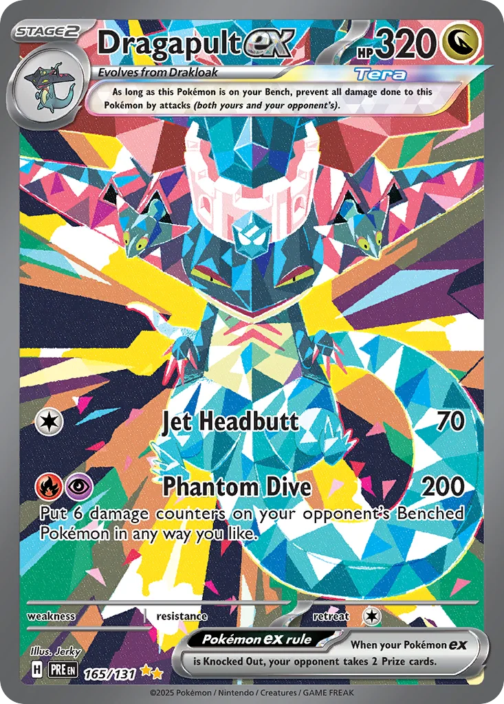 Dragapult ex 165/131 Prismatic Evolutions (Holo)