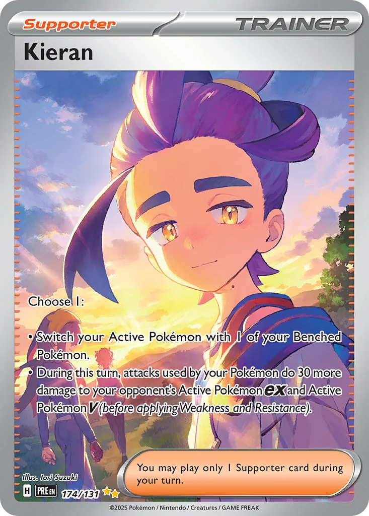 Kieran 174/131 Prismatic Evolutions (Holo)