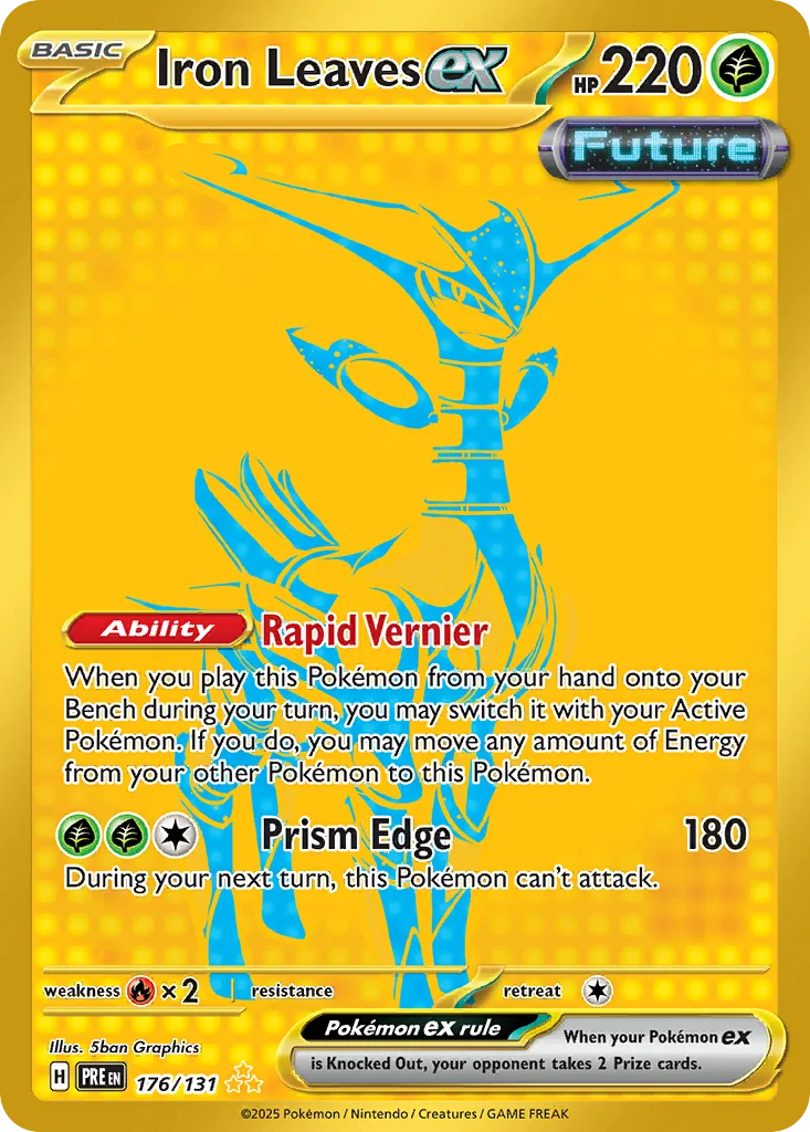 Iron Leaves ex 176/131 Prismatic Evolutions (Holo)