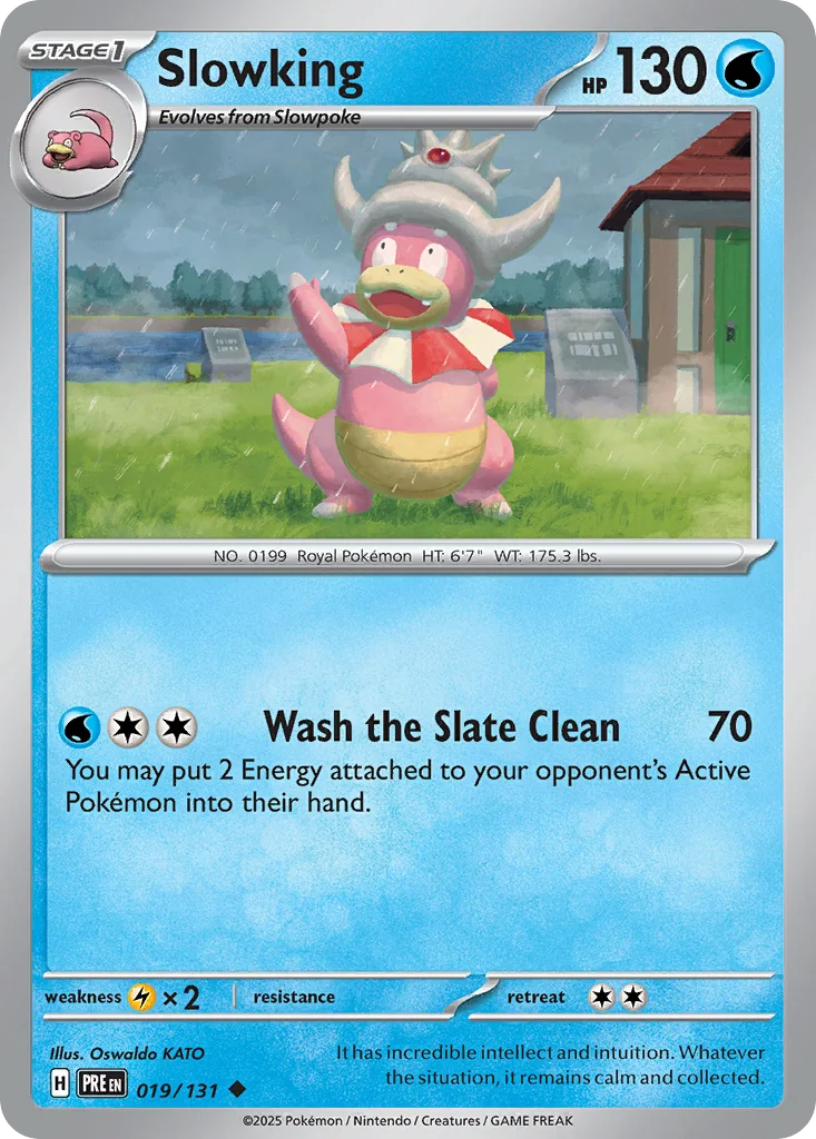 Slowking 019/131 SV: Prismatic Evolutions (Normal)