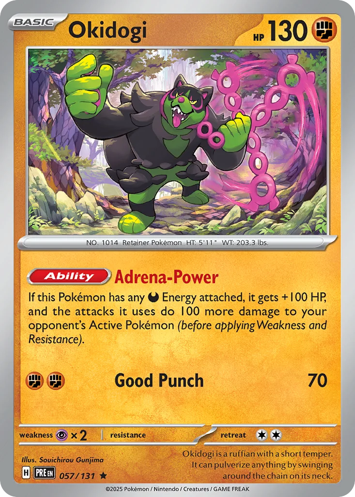 Okidogi 057/131 SV: Prismatic Evolutions (Holo)
