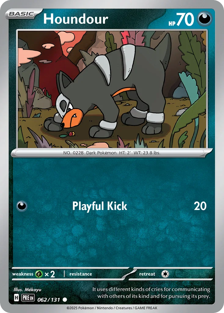 Houndour 062/131 SV: Prismatic Evolutions (Normal)