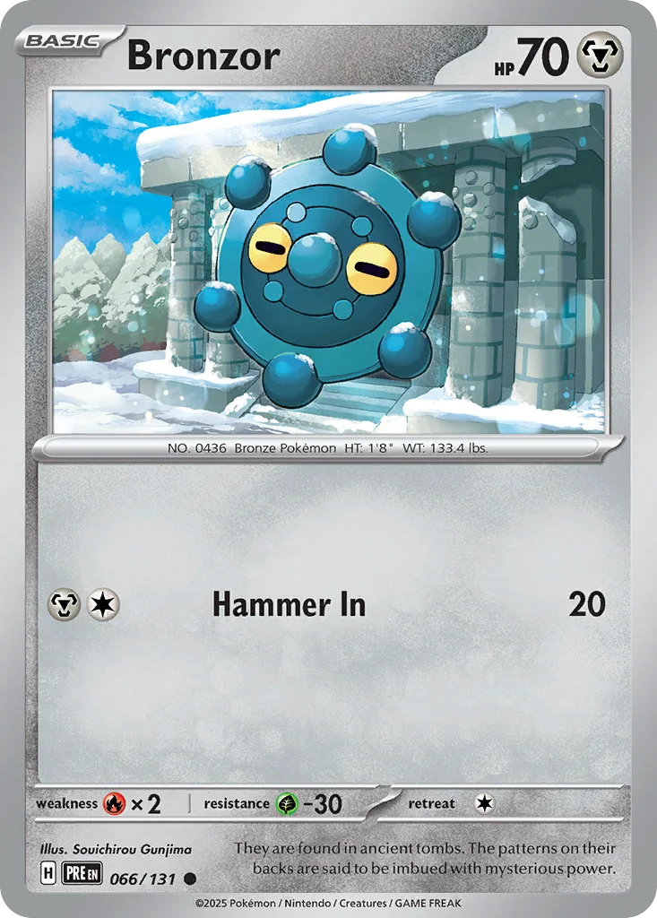Bronzor 066/131 SV: Prismatic Evolutions (Normal)
