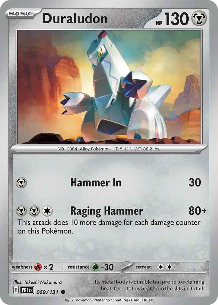 Duraludon 069/131 SV: Prismatic Evolutions (Normal)