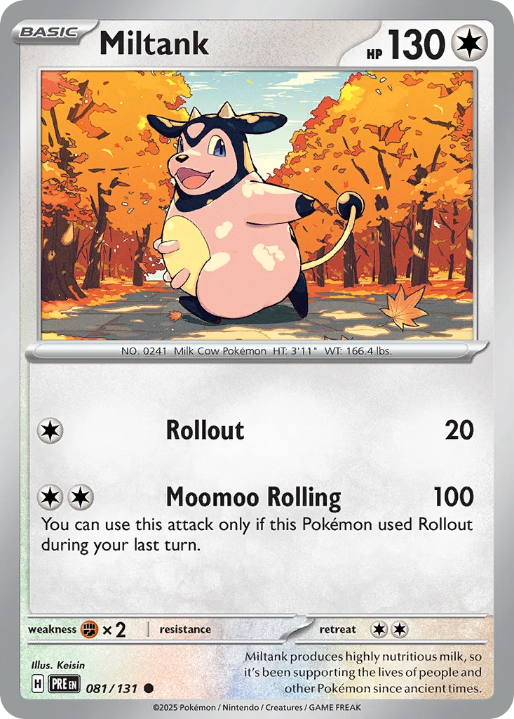 Miltank 081/131 SV: Prismatic Evolutions (Normal)