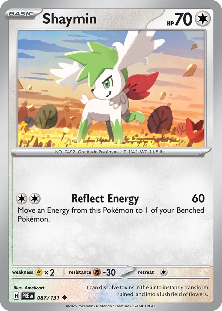 Shaymin 087/131 SV: Prismatic Evolutions (Normal)