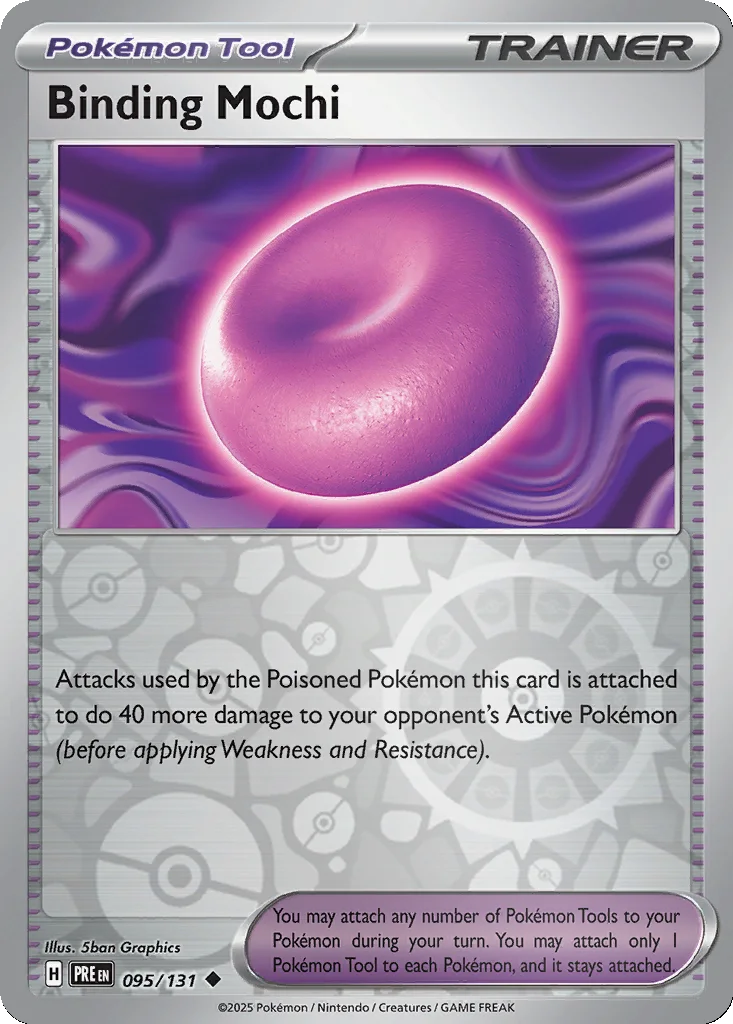 Binding Mochi 095/131 SV: Prismatic Evolutions (Reverse holo)