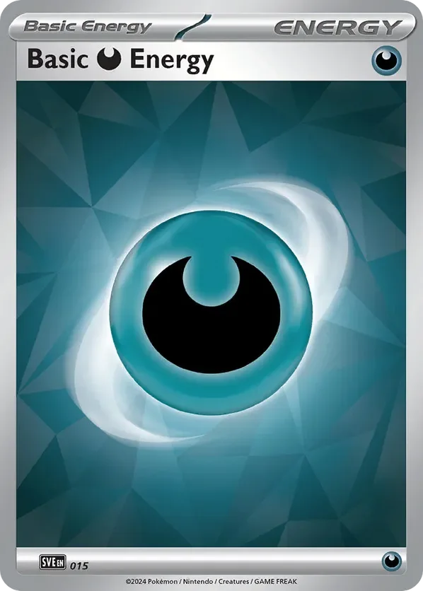 Basic Darkness Energy SVE 015/131 Prismatic Evolutions (Holo Energy)