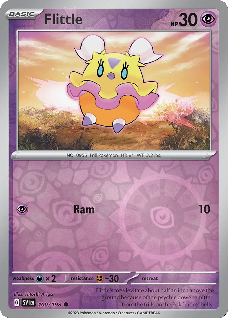 Flittle 100/198 Scarlet & Violet (Reverse holo)