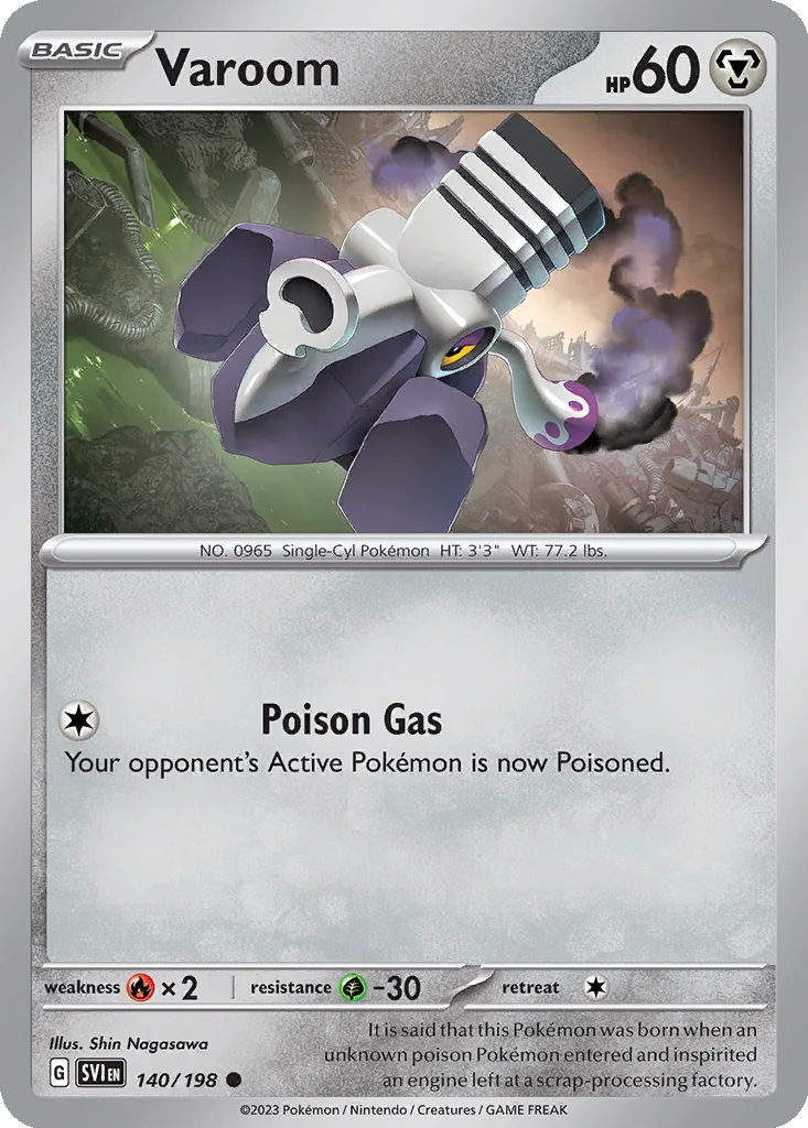 Varoom 140/198 Scarlet & Violet (Normal)