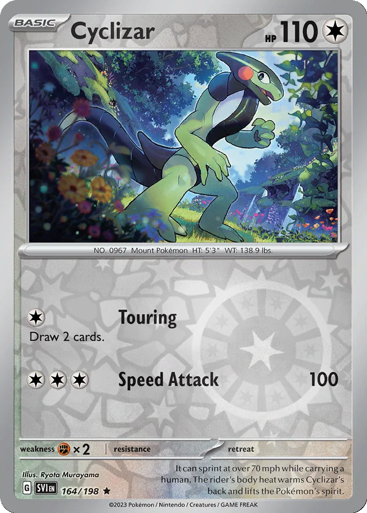 Cyclizar 164/198 Scarlet & Violet (Reverse holo)