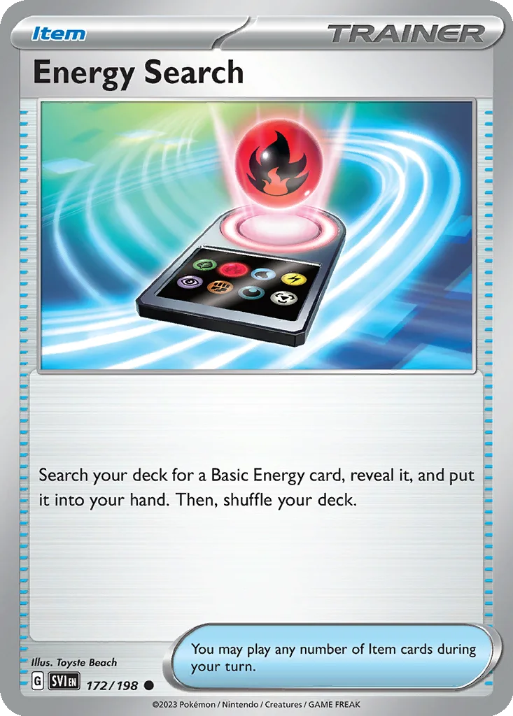 Energy Search 172/198 Scarlet & Violet (Normal)