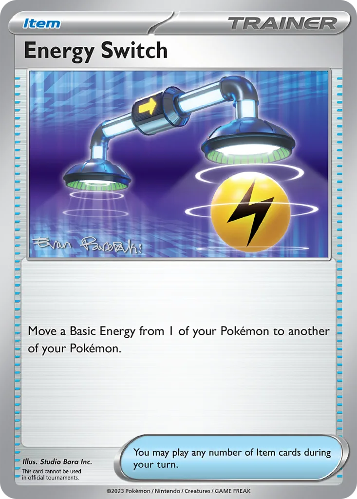 Energy Switch 173/198 Scarlet & Violet (World Championships Deck 2024: Regidrago VSTAR by Evan Pavelski)