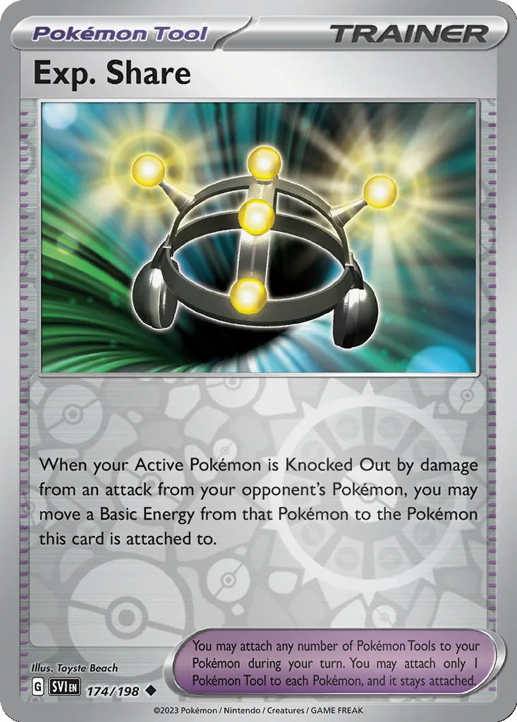 Exp. Share 174/198 Scarlet & Violet (Reverse holo)