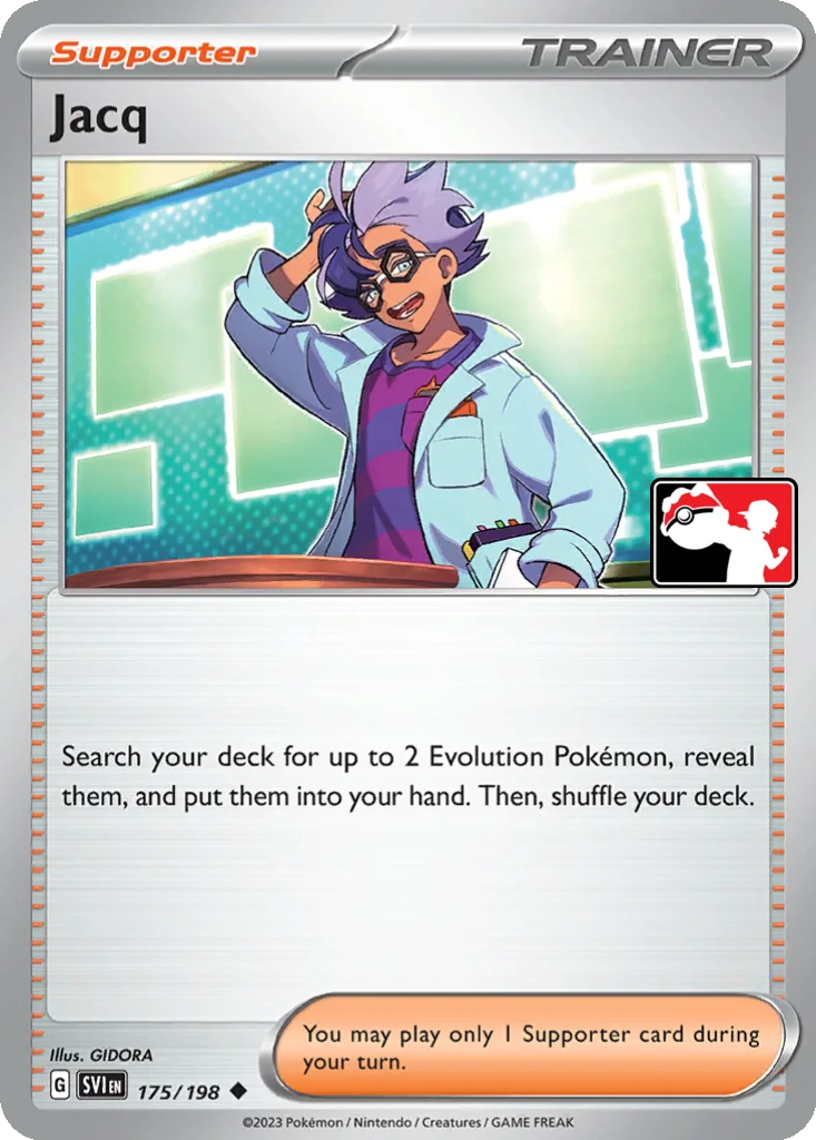 Jacq 175/198 Scarlet & Violet (Play! Pokémon (Cosmos Holo))
