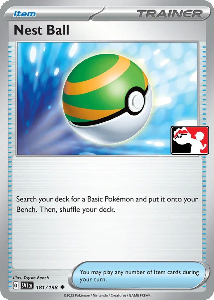 Nest Ball 181/198 Scarlet & Violet (Play! Pokémon)