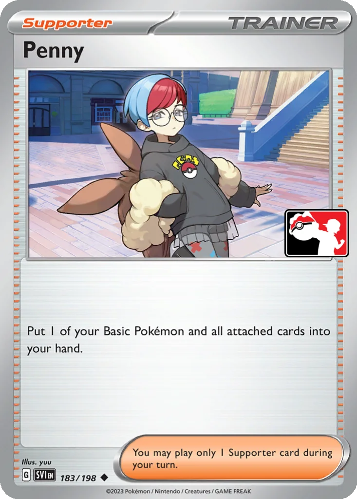 Penny 183/198 Scarlet & Violet (Play! Pokémon)