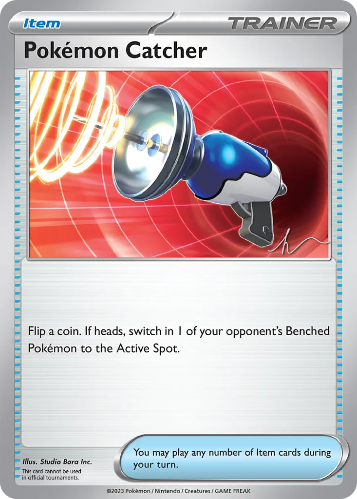 Pokémon Catcher 187/198 Scarlet & Violet (World Championships Deck 2024: Crushing Thorn by Fernando Cifuentes)