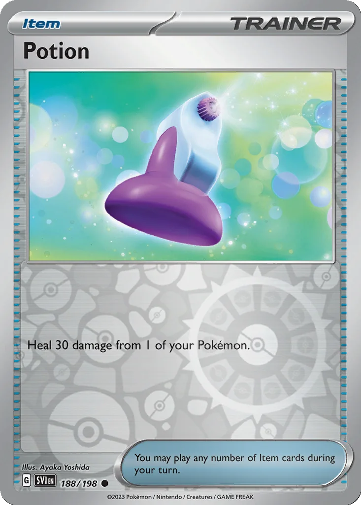 Potion 188/198 Scarlet & Violet (Reverse holo)