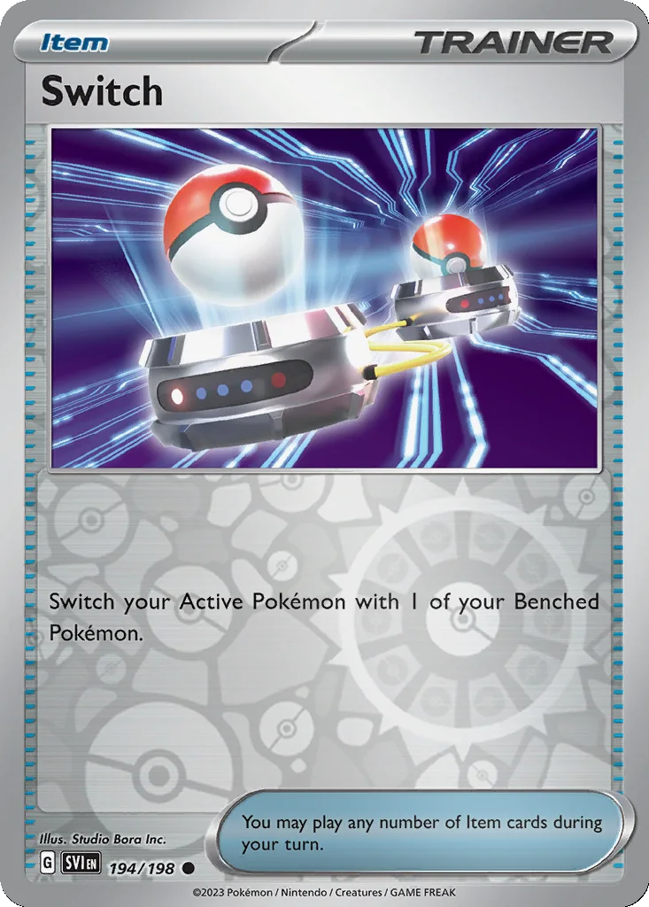 Switch 194/198 Scarlet & Violet (Reverse holo)