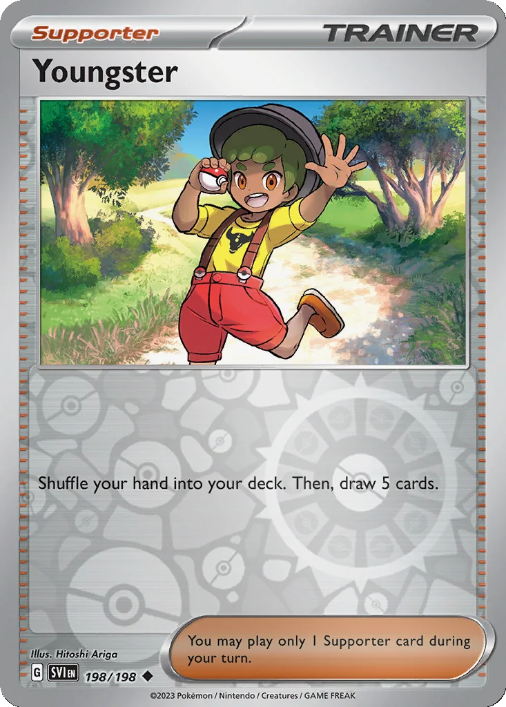 Youngster 198/198 Scarlet & Violet (Reverse holo)