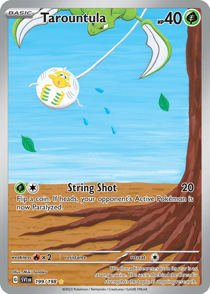 Tarountula 199/198 Scarlet & Violet (Holo)