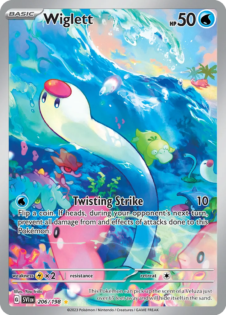 Wiglett 206/198 Scarlet & Violet (Holo)