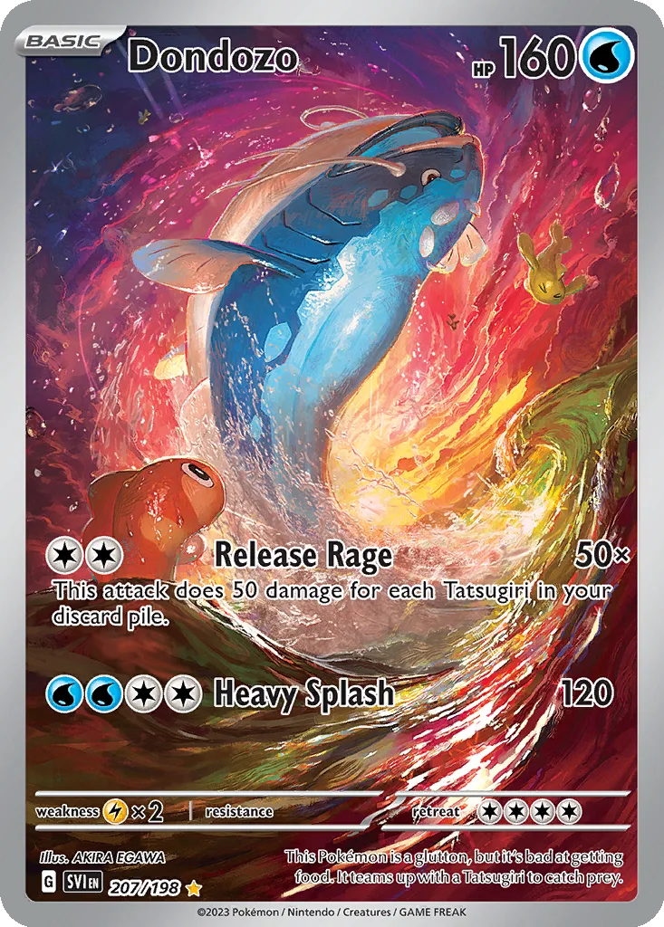 Dondozo 207/198 Scarlet & Violet (Holo)