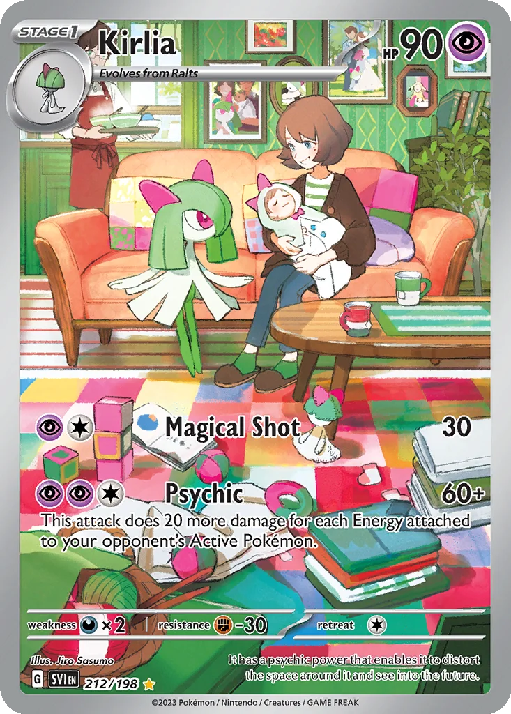 Kirlia 212/198 Scarlet & Violet (Holo)