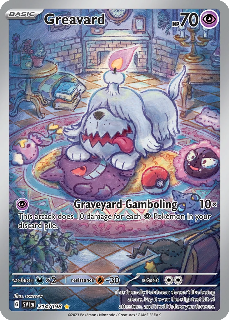 Greavard 214/198 Scarlet & Violet (Holo)