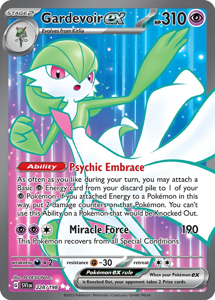 Gardevoir ex 228/198 Scarlet & Violet (Holo)