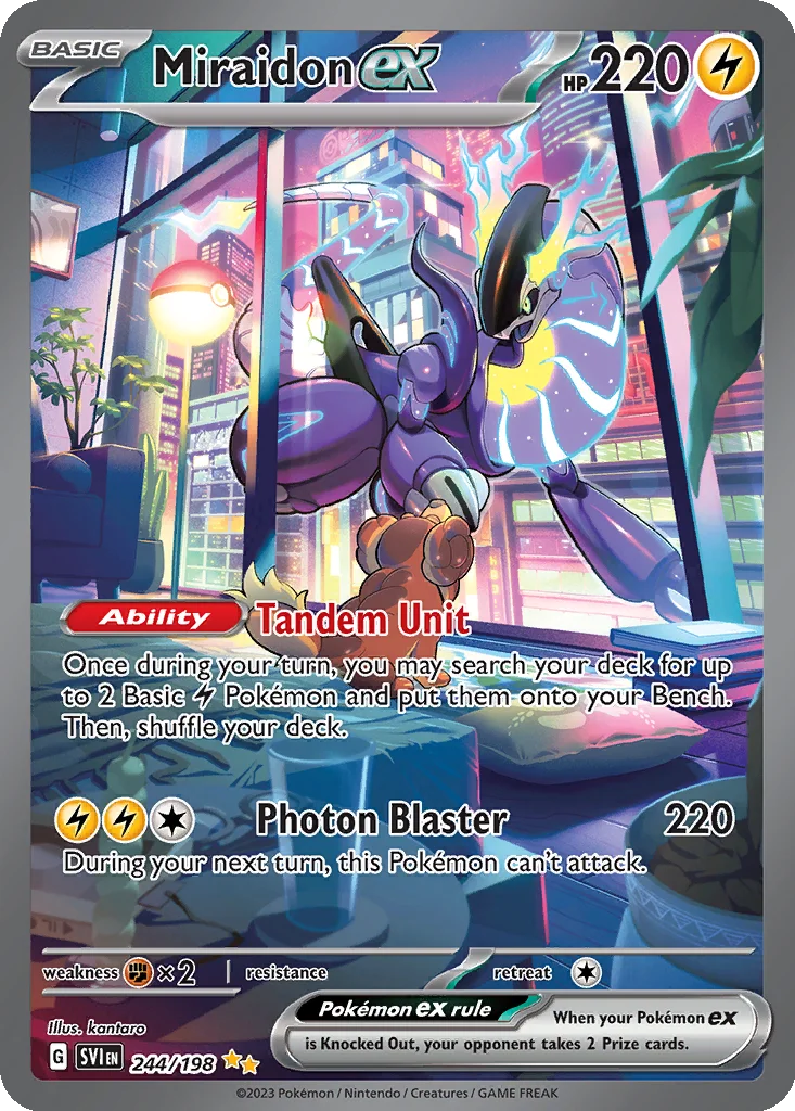 Miraidon ex 244/198 Scarlet & Violet (Holo)