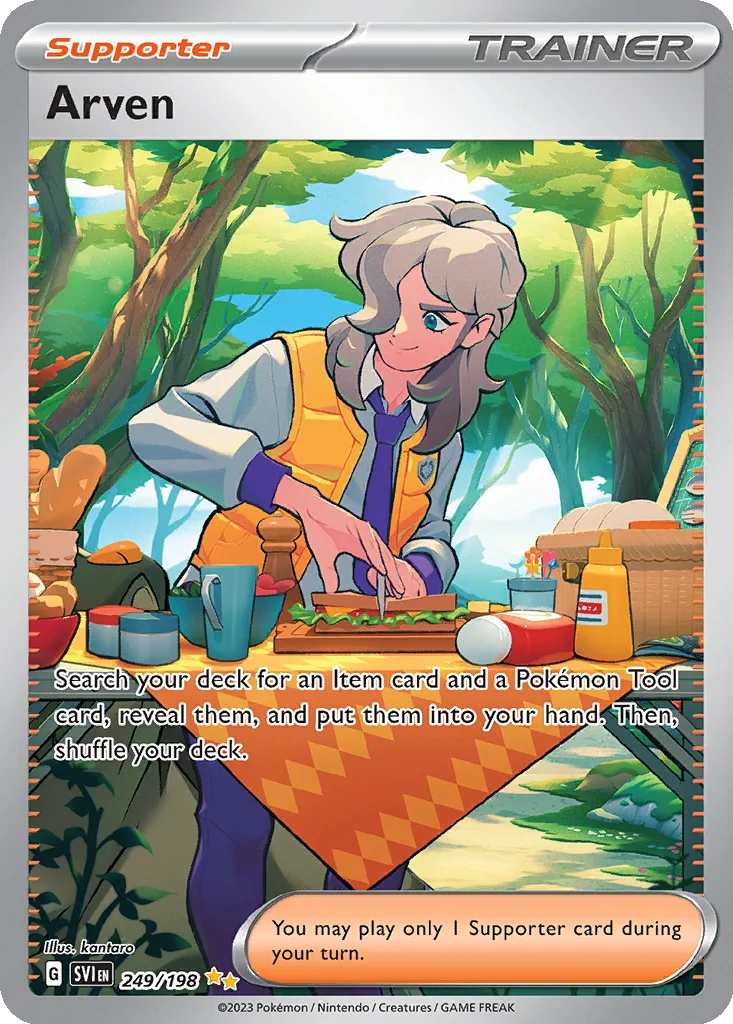 Arven 249/198 Scarlet & Violet (Holo)