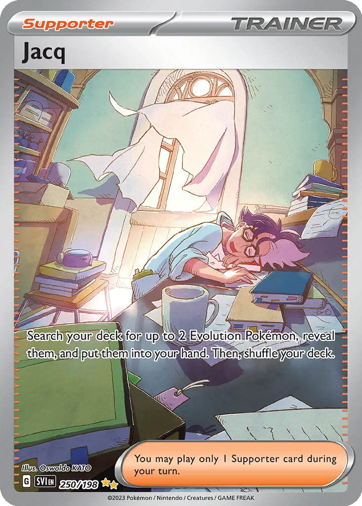 Jacq 250/198 Scarlet & Violet (Holo)